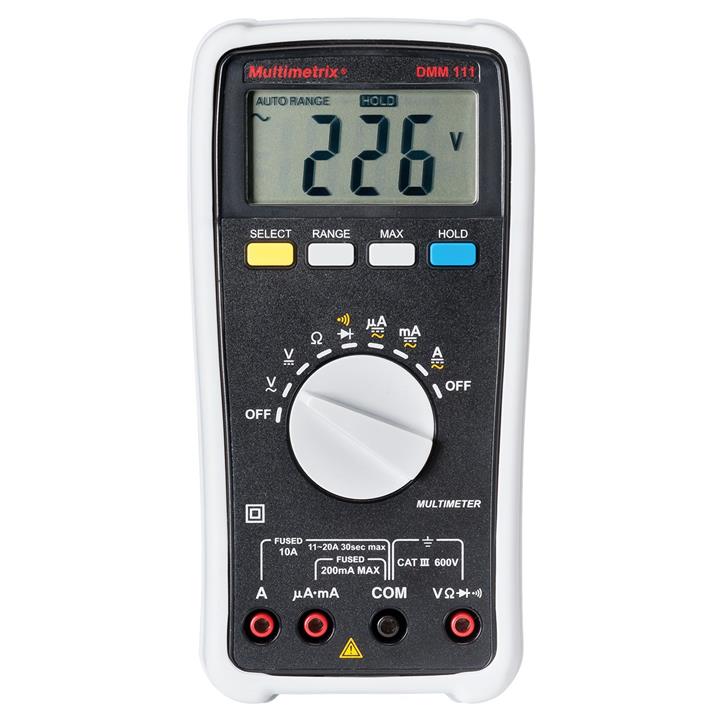 مولتی متر مولتی‌متریکس مدلDMM111 پرتابل Multimetrix DMM111 Digital Portable multimeters